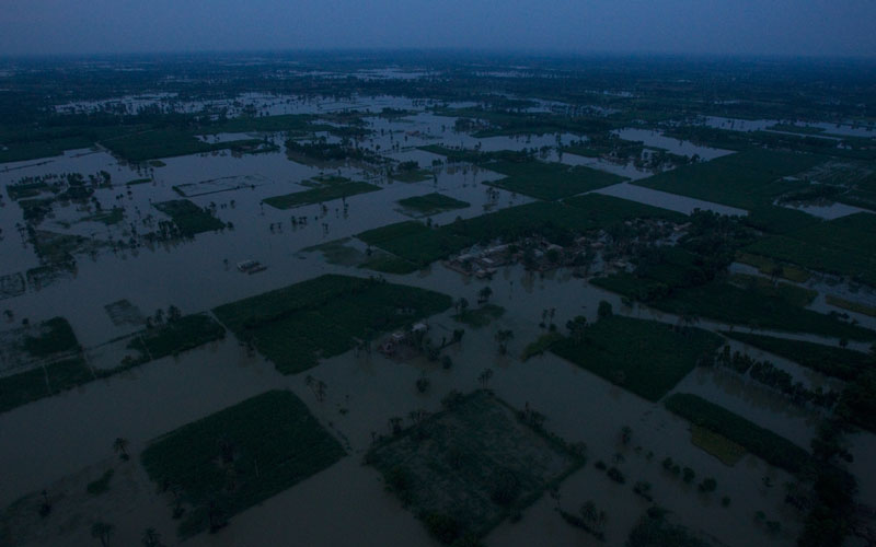 Pakistan flood Getty