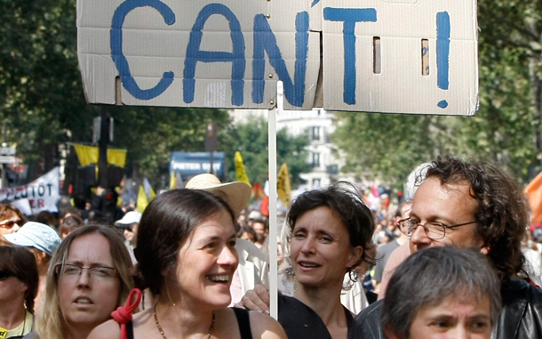 Protesters