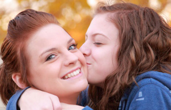 Girl with girl