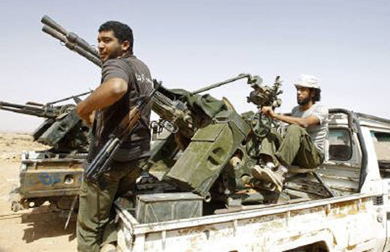 Rebel fighters