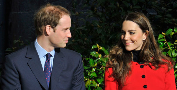 Prince William and Kate Middleton (FILE)