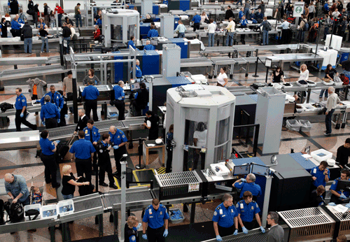 scanner at airport