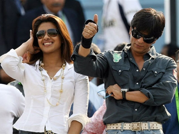Shah rukh Khan and priyanka