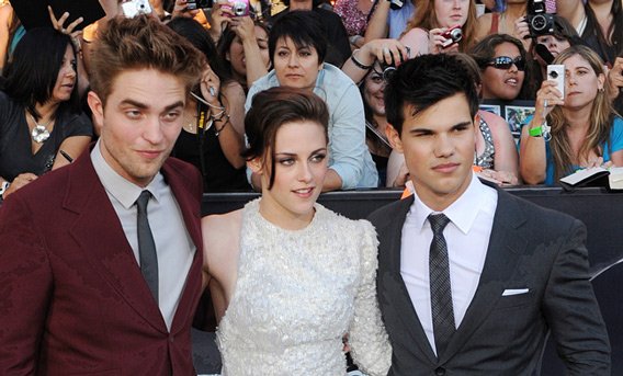 Robert Pattinson and Kristen Stewart