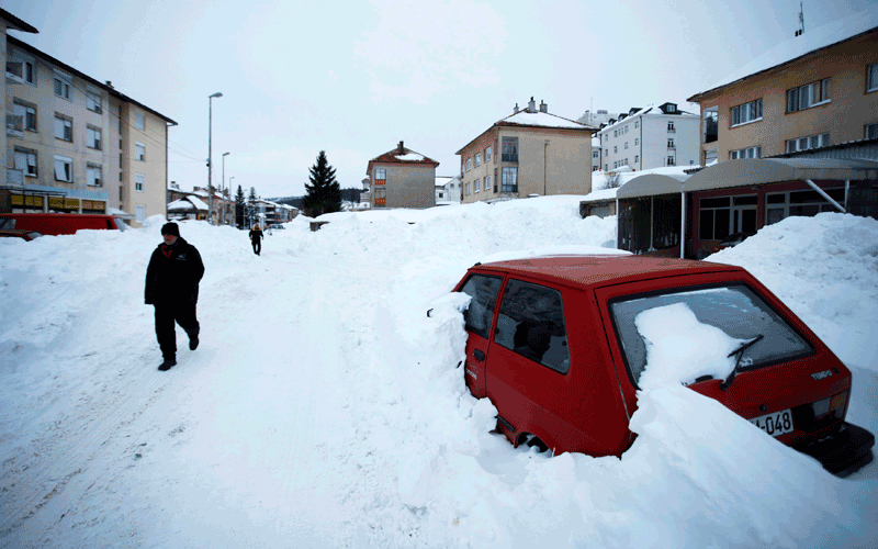 snow