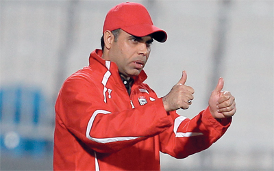 UAE football coach Mahdi Ali