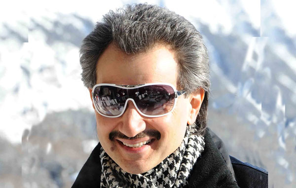 Saudi billionaire Prince Al Waleed bin Talal