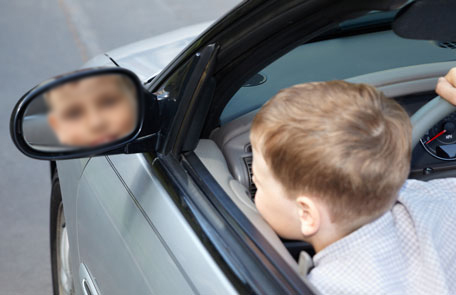 kid driving
