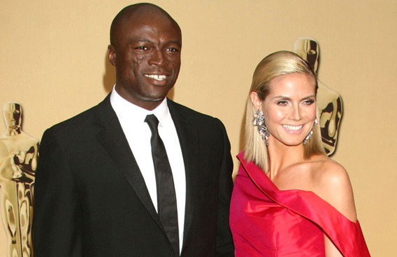 Seal and Heidi Klum
