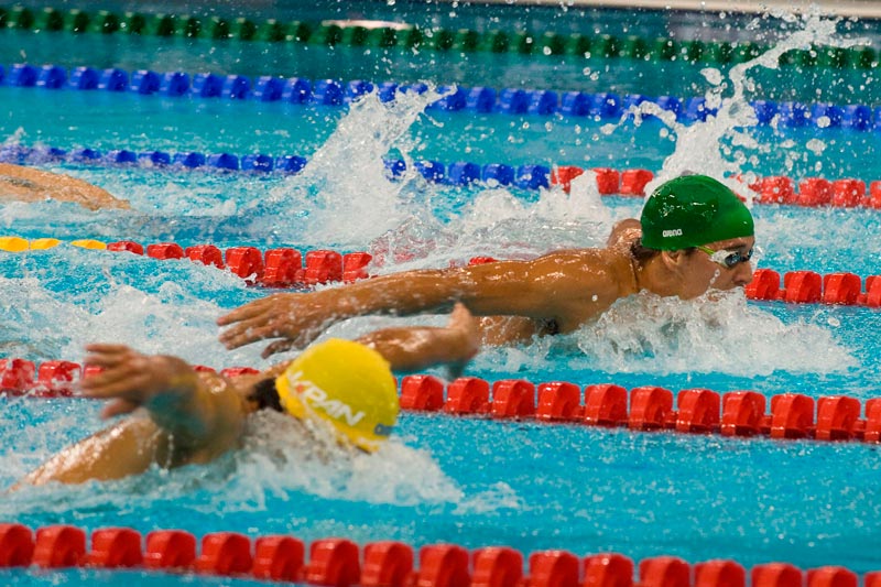 swimming