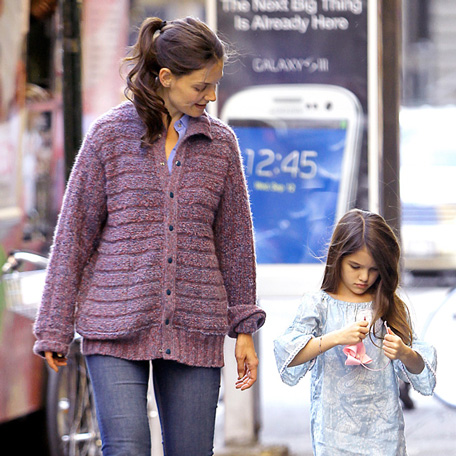 Katie Holmes and Suri Cruise