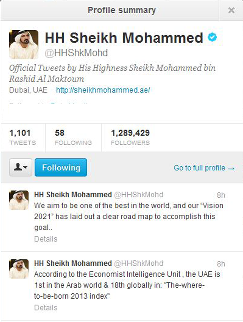mohammed tweet