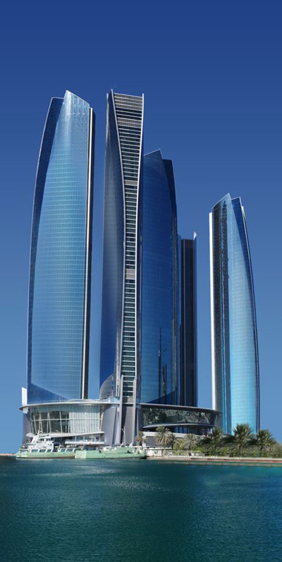 Etihad Towers Copyright: Warren Coyle