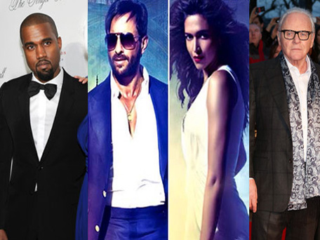 Kanye West, saif alil khan, deepika, anthony hopkins