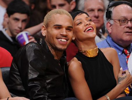 Chris Brown and Rihanna