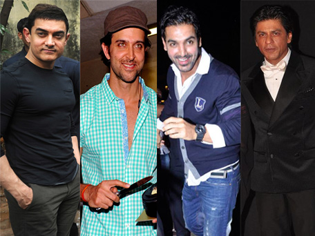 aamir hrithik, john Shah rukh