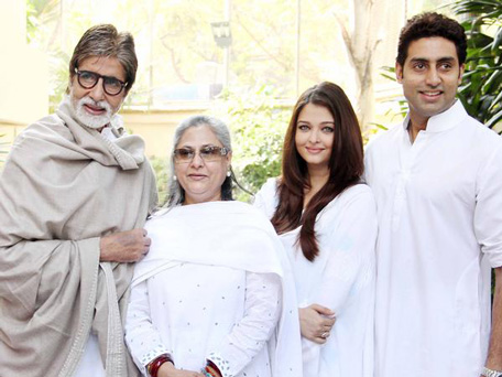 amitabh, Jaya, abhishek, aishwarya