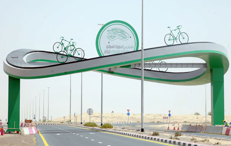 cycling tracks in Dubai