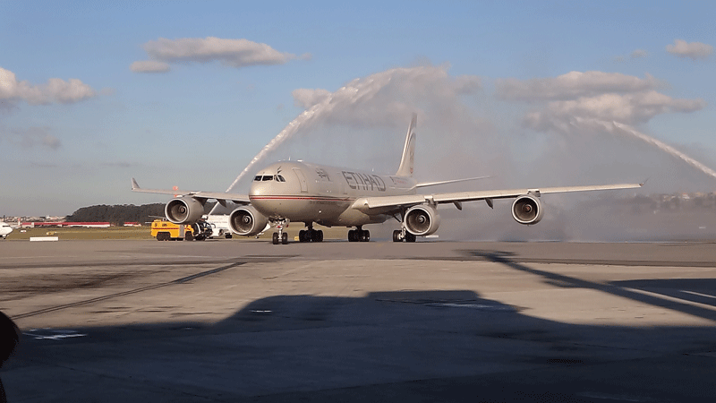Etihad in Brazil