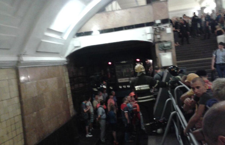 russia metro fire