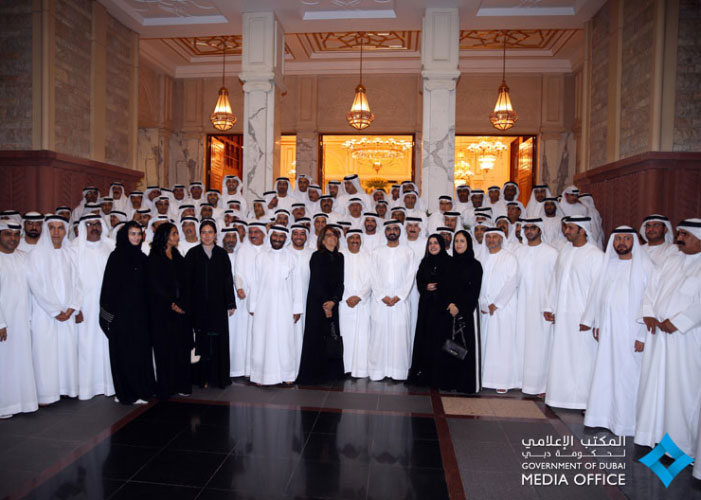 Mohammed with envoys