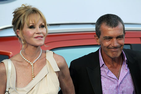 Antonio Banderas and Melaniee Griffith