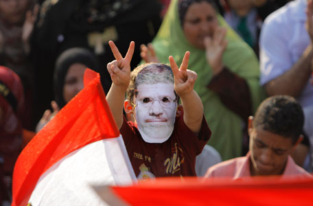 Supporter of Mohammed Morsi