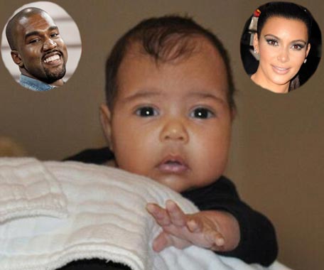Kim Kanye North West