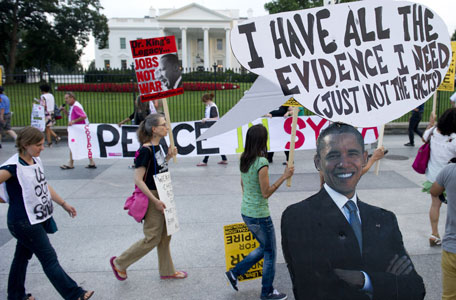 cutout of Barack Obama