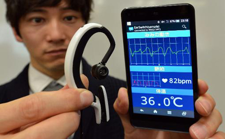 'Earclip-type Wearable PC'