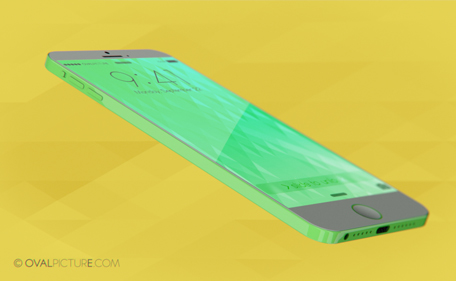 green iphone