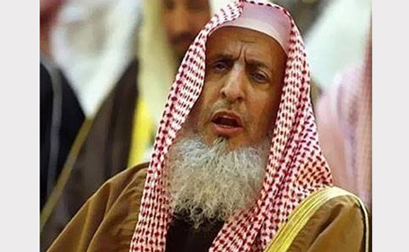 Saudi Arabia’s Mufti (religious chief) Sheikh Abdul Aziz bin Abdullah Al Shaikh