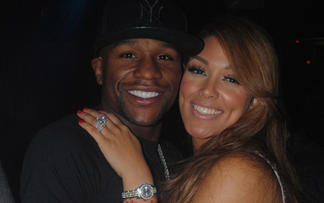 Shantel Jackson Floyd Mayweather Jr.  