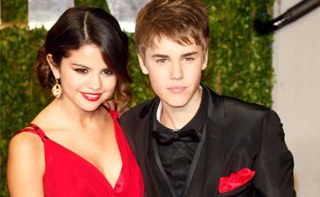 Selena Gomez and Justin Bieber
