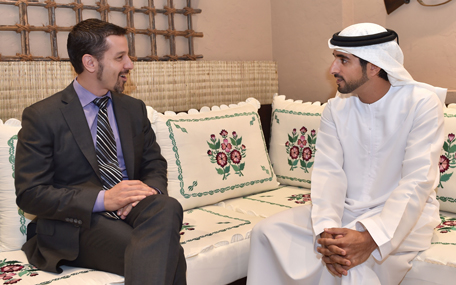 Hamdan Rind Hamdan meets LinkedIn executive - Emirates 24|7