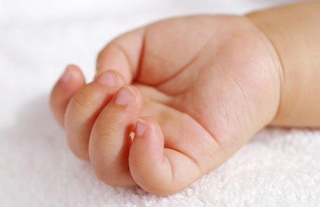 Baby hand