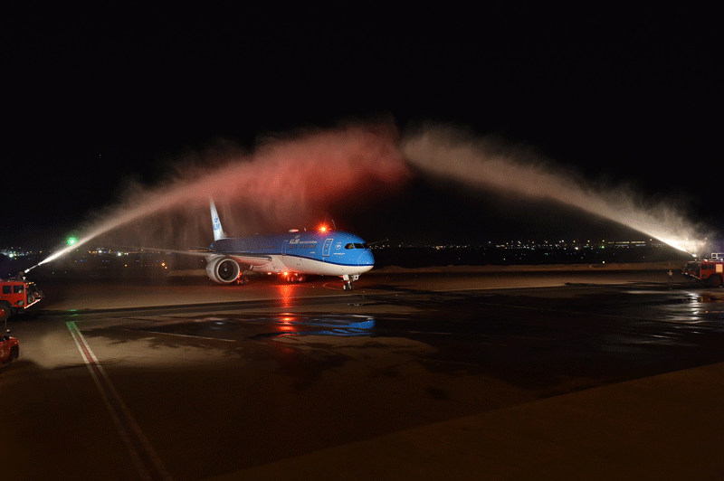 KLM jet