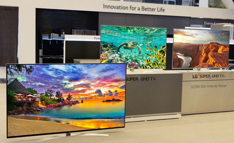 LG tv's