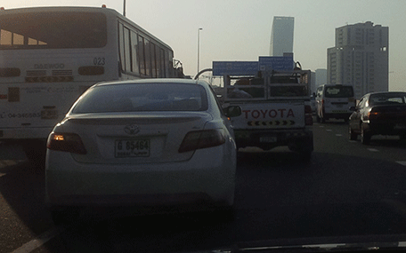 al khail road oil tanker