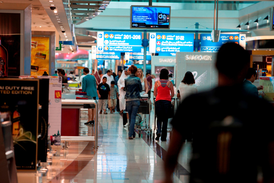 passengers dubai airport