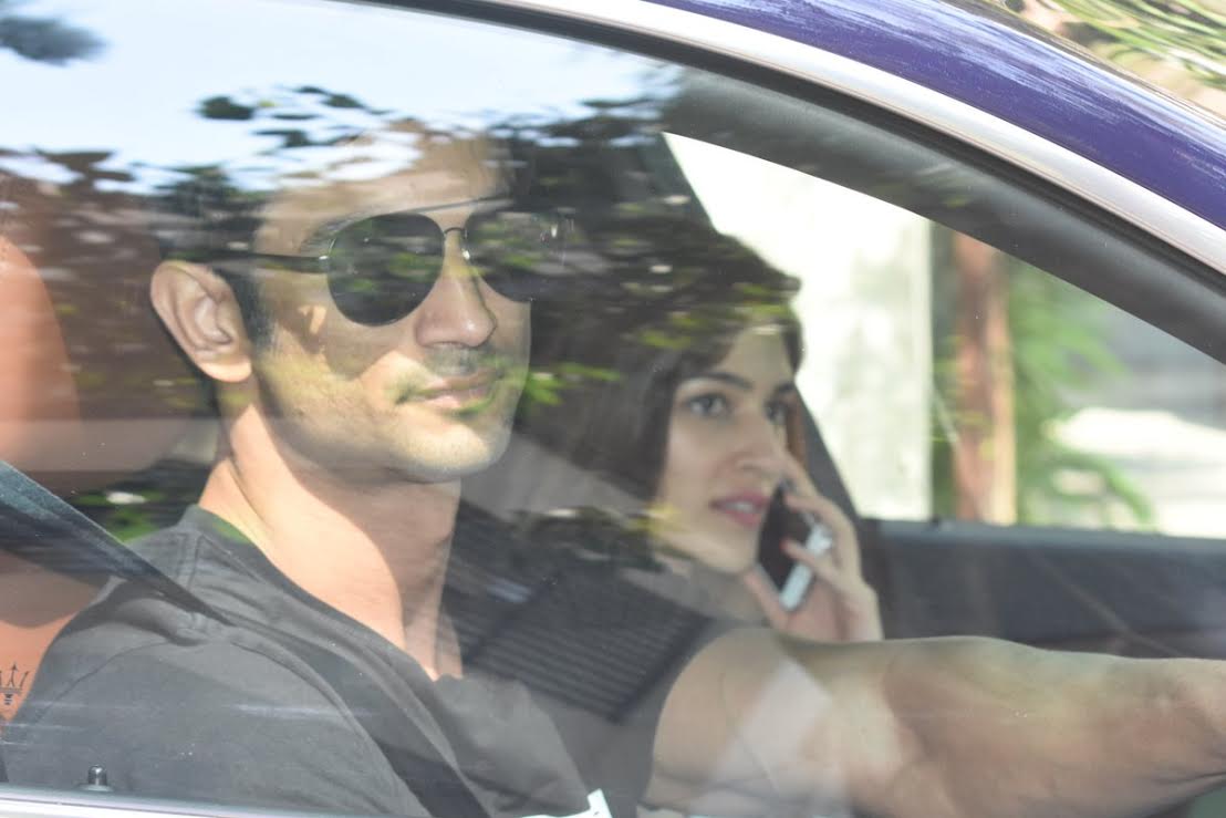 Sushant Singh Rajput and Kriti Sanon