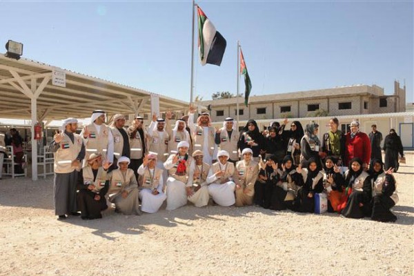 UAE- Jordanian Camp for Syrian Refugees