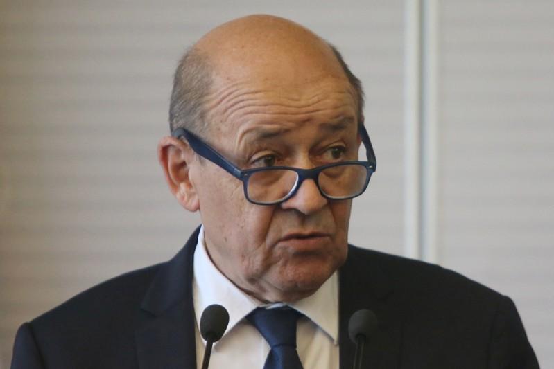 French Foreign Affairs Minister Jean-Yves Le Drian