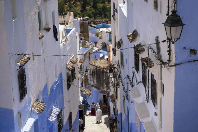 In Morocco BLUE CITY