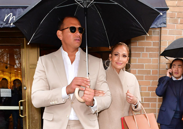Alex Rodriguez and Jennifer Lopez