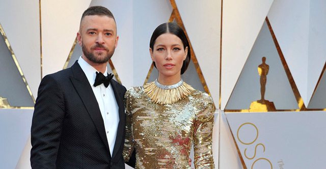Justin Timberlake and Jessica Biel