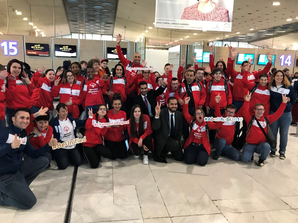 UAE diplomats attend send-off of France's Olympic athletes