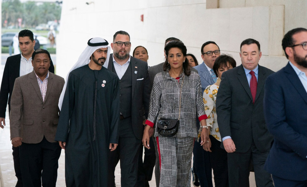 First Lady of the Dominican Republic visits Wahat Al Karama
