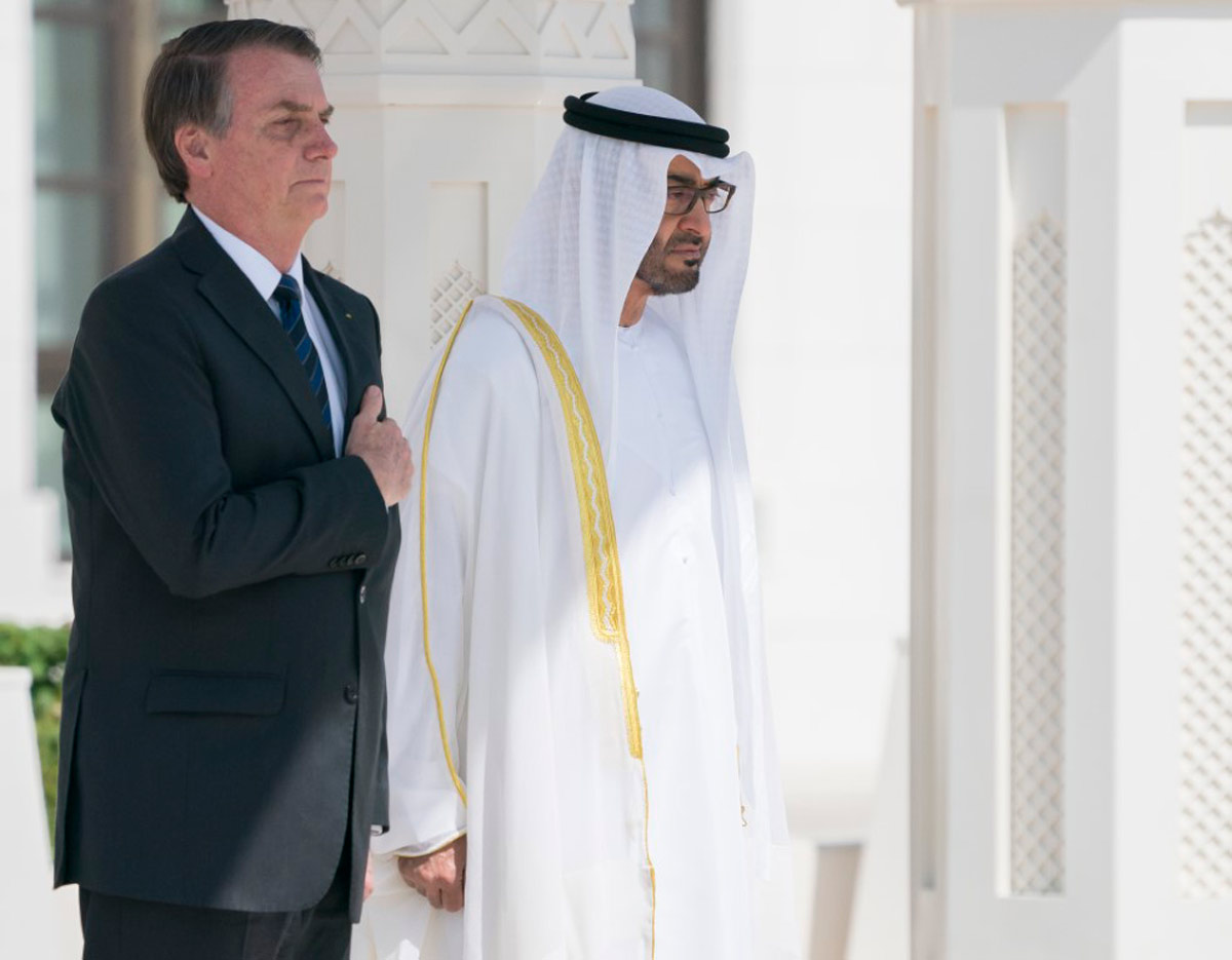 Mohamed bin Zayed receives Brazilian President