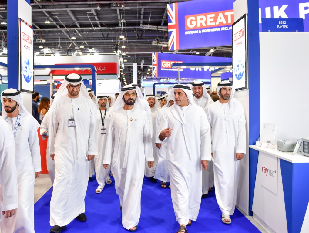Mohammed bin Rashid visits ADIPEC 2019
